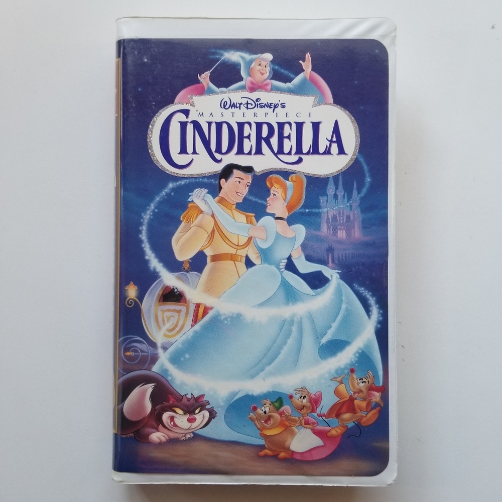 Disney Cinderella Vintage 90's VHS Tape